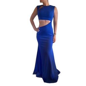 Jovani Evening Gown Royal Blue
